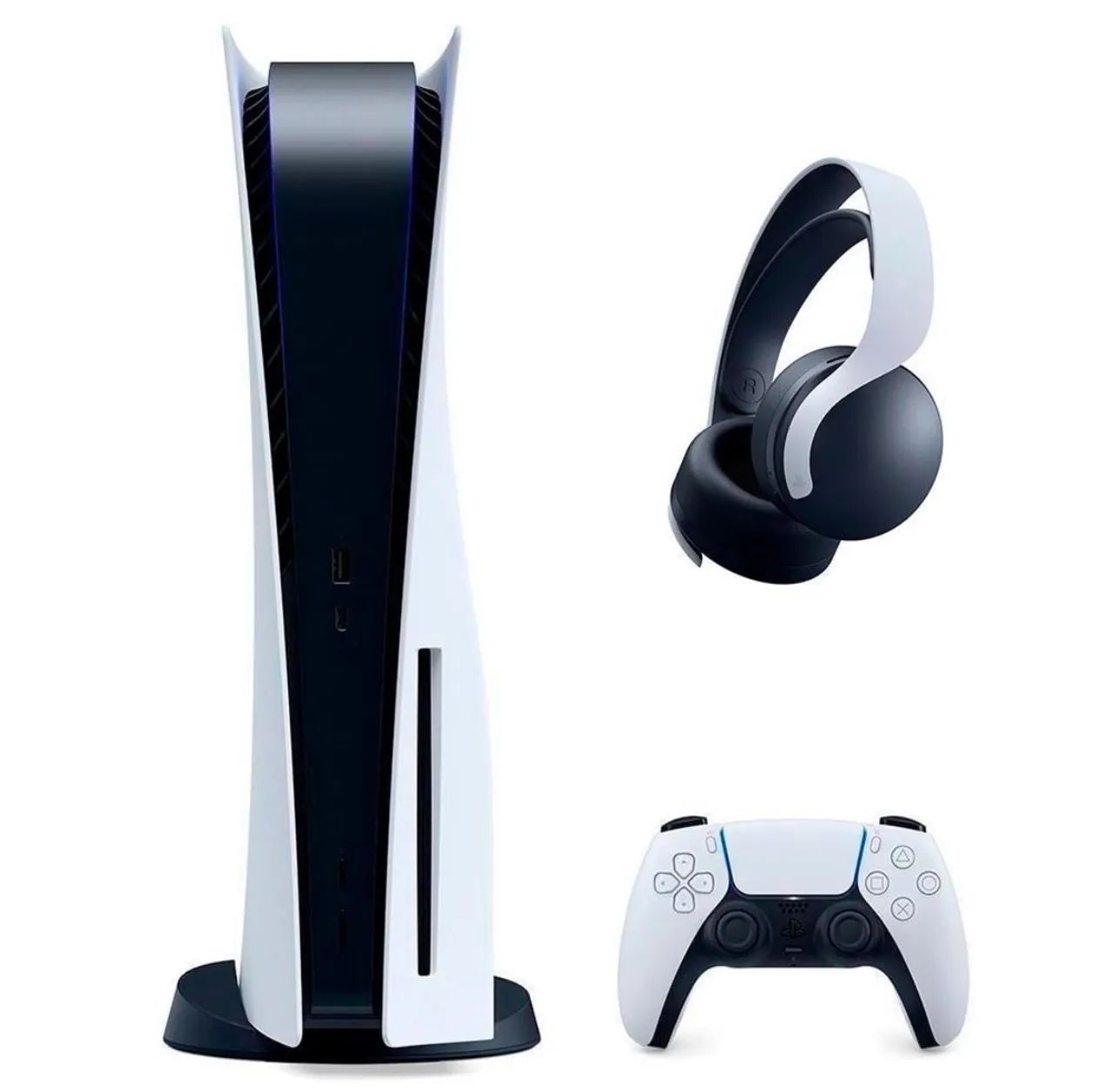 Ps5 Fat 825 gb com headset sony bluetooth e um controle  - Foto 2