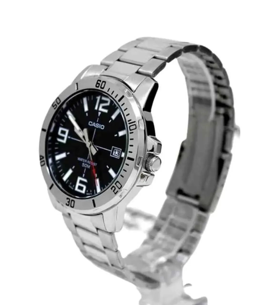 Relógio Masculino MTP-VD01D-1B - Casio - Foto 4