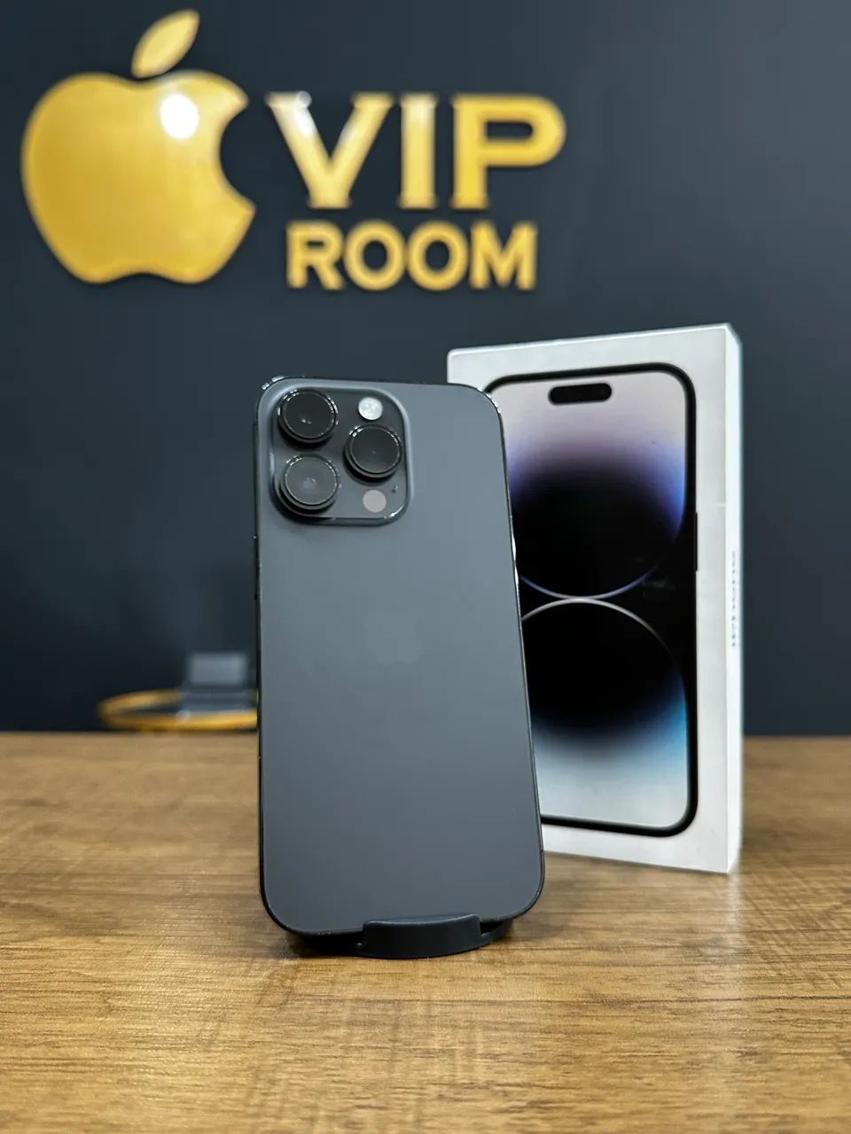 iPhone 14 Pro 128gb preto semi novo impecável 