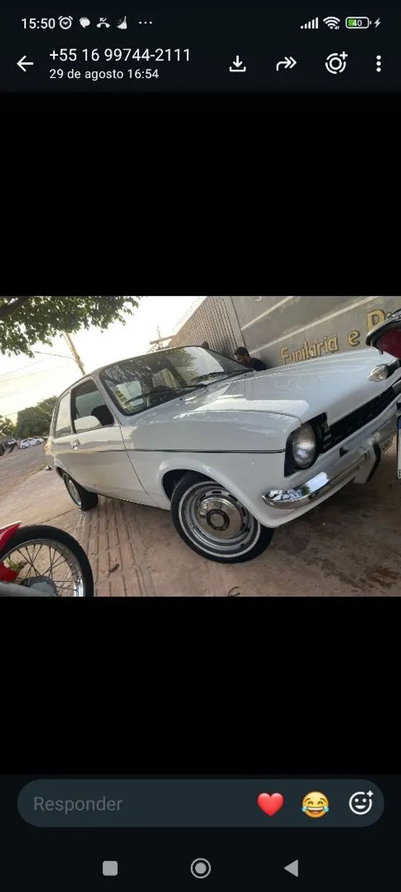 Chevrolet Chevette L / SL / Sl/e / DL / SE 1.6 1977