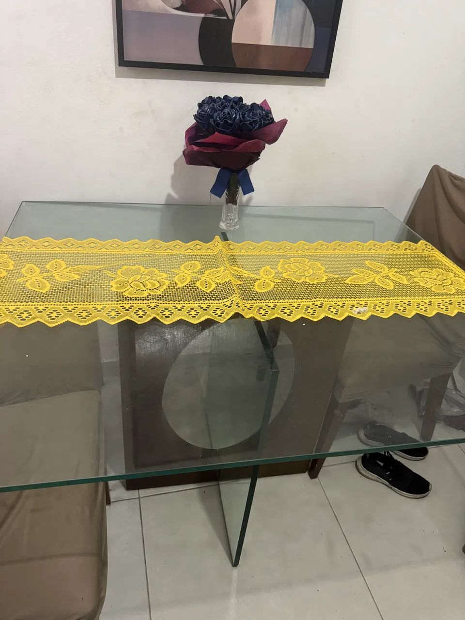 Mesa de vidro