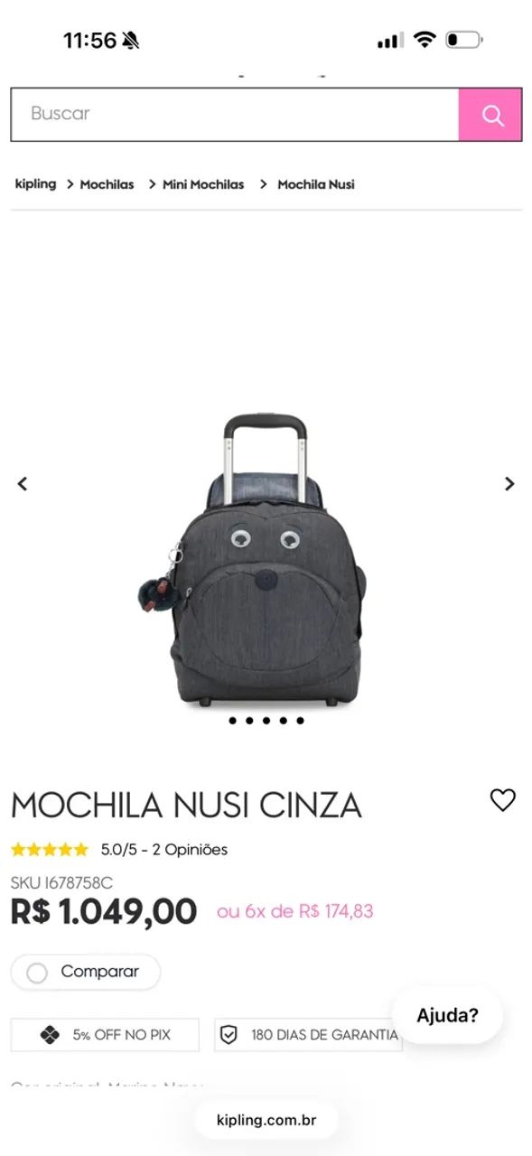 Mochila kipling