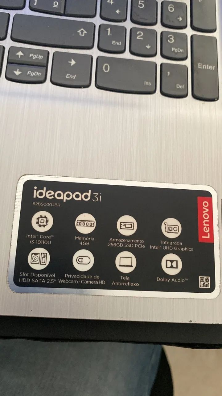 Notebook Lenovo ideapad 3i - Foto 3