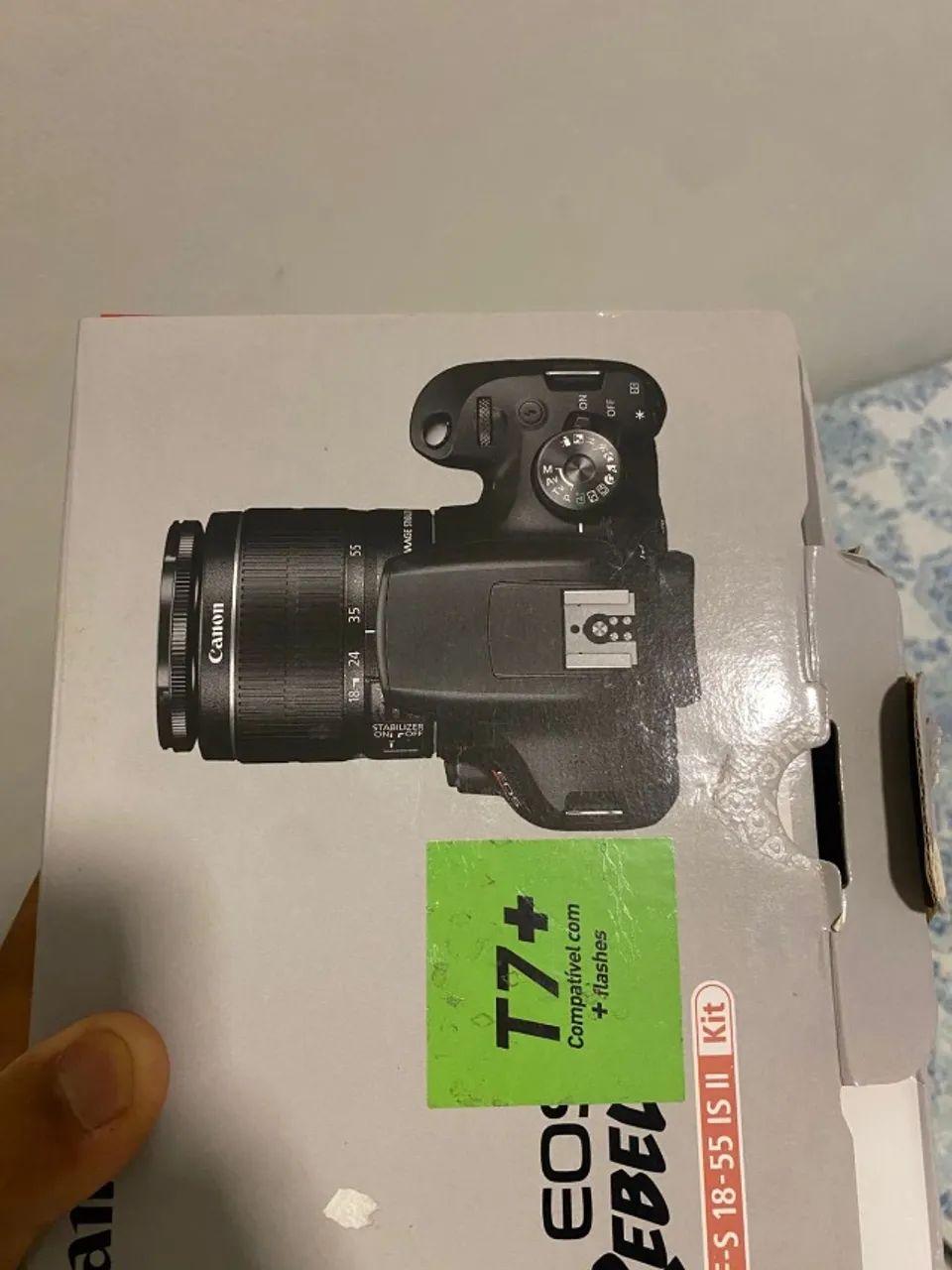 Máquina fotográfica cânon