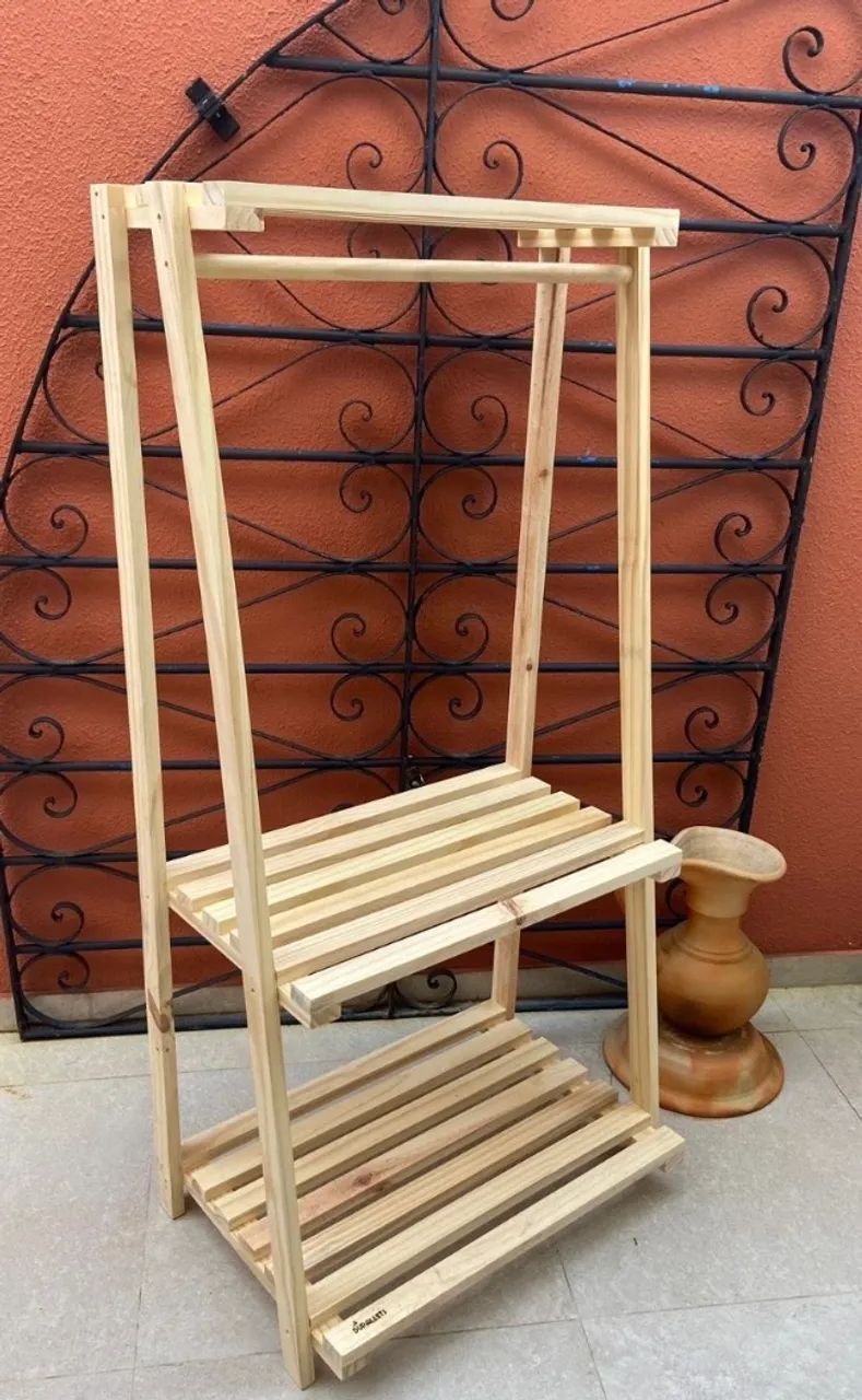 Estante/arara de Pallet