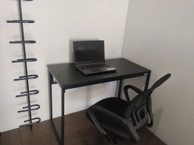 Mesa para Computador Reforçada 1m NOVA Estilo Industrial Multiuso de Notebook Estudo GAMER - Foto 2