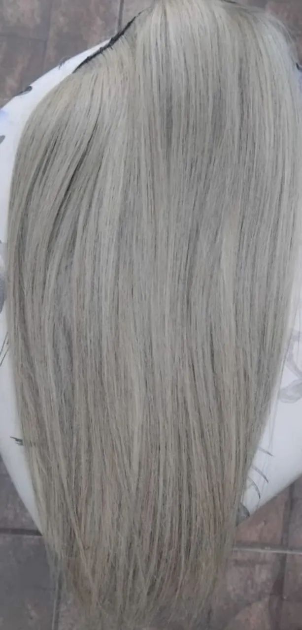 Cabelo Humano Loiro Mesclado - Foto 3