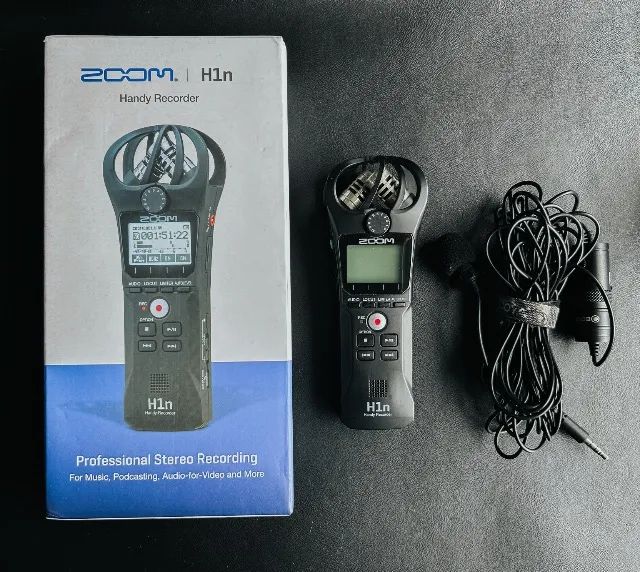 Zoom H1nとBOYA BY-MM1セット Gravador Audio Zoom H1N - Microfones e Gravadores - Vila Veneziani