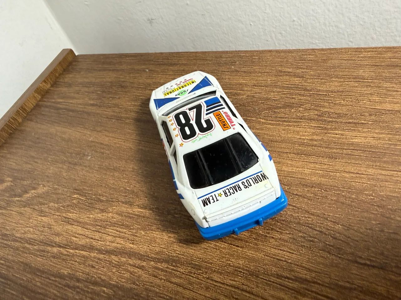 Carro de corrida Nascar ano 1990 ferra miniatura  - Foto 3