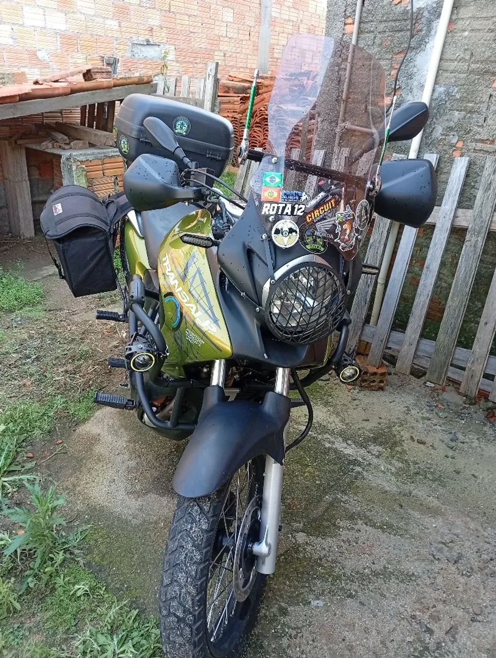 Vendo essa lida Honda Transalp  - Foto 3