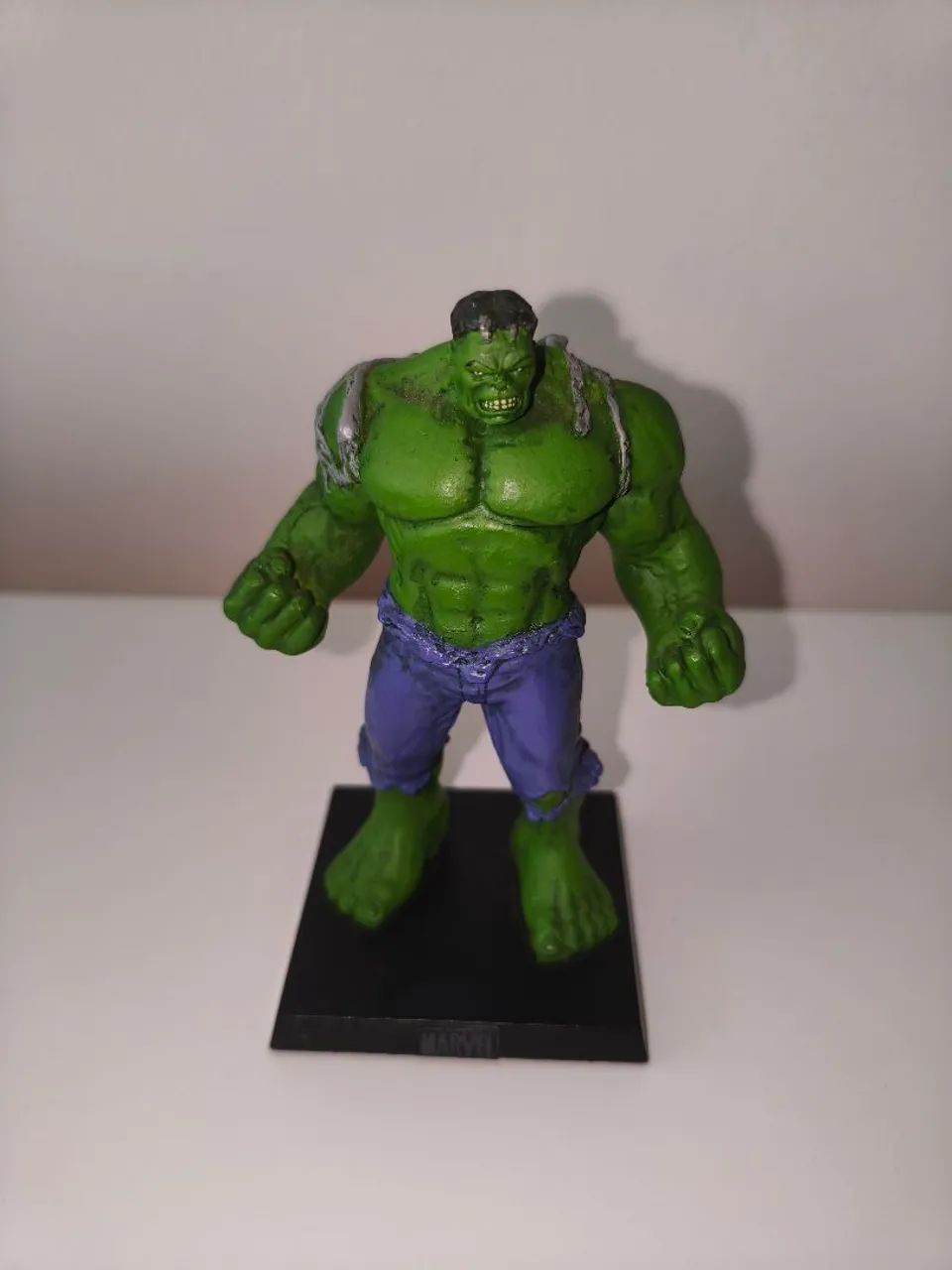Miniatura Hulk Eaglemoss Marvel #32 Metal + Caixa + Fascículo