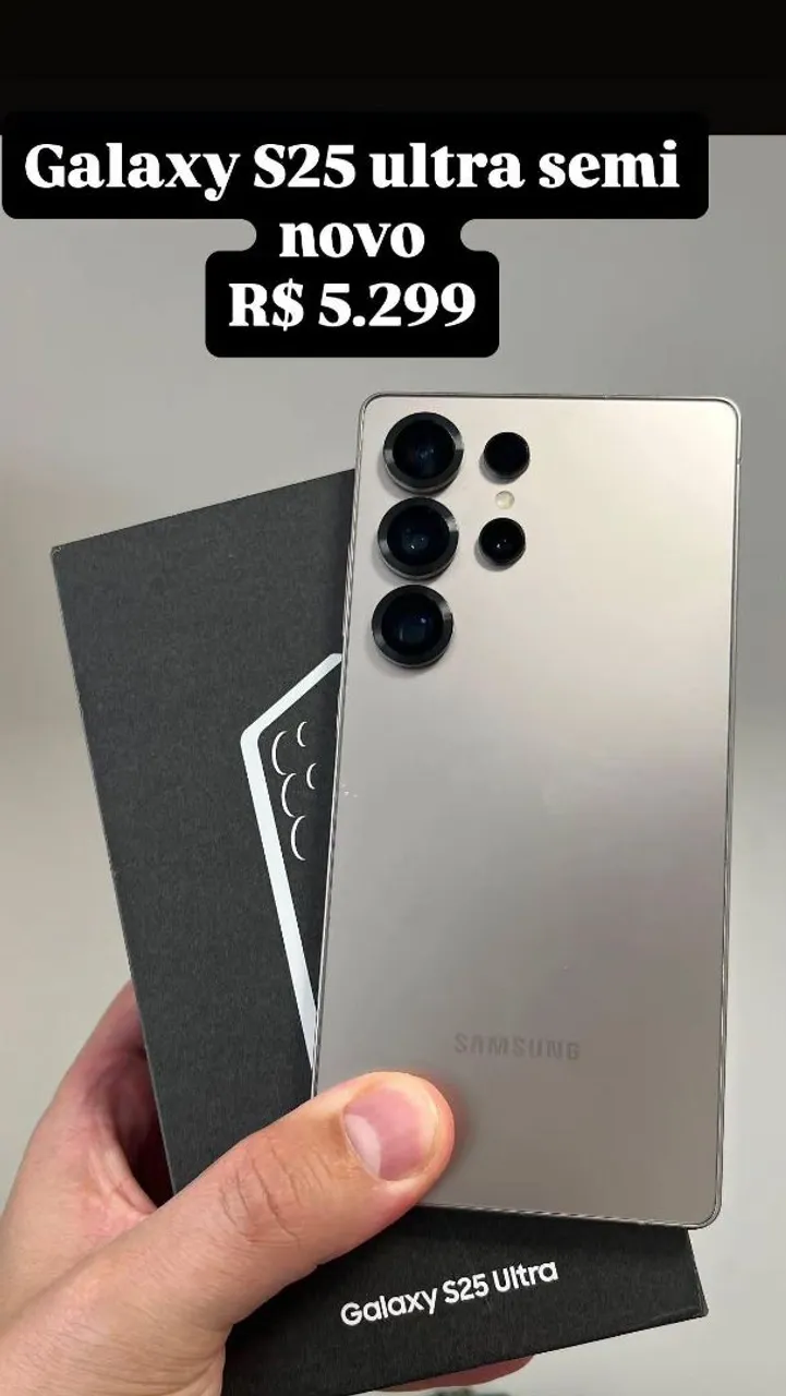 Samsung Galaxy S25 ultra 512gb - Celulares e Smartphones - Vila