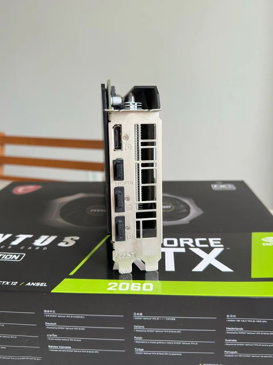 Placa de Vídeo MSI NVIDIA GeForce RTX 2060 - Foto 2