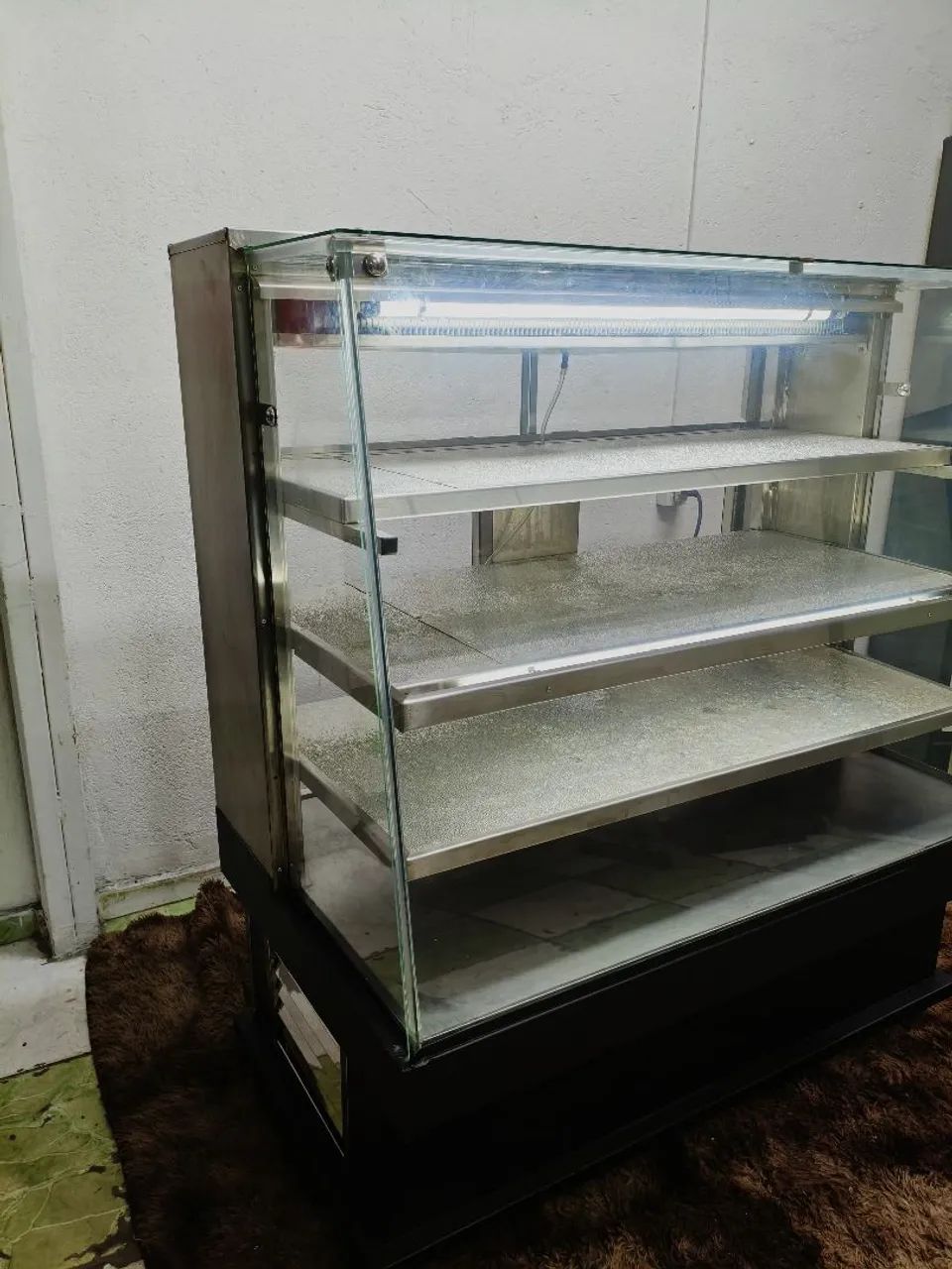 Balcão Expositor Gelado - Inox Usado  - Foto 4