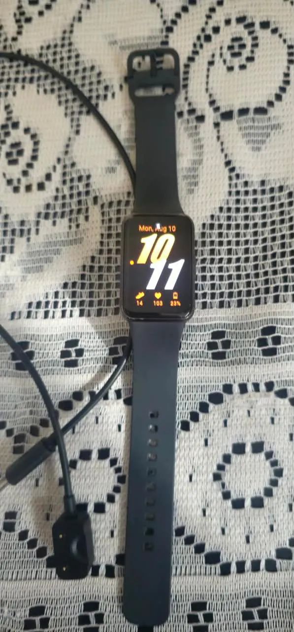 Smartwatch Samsung Galaxy Fit3 Display 1.6" Grafite