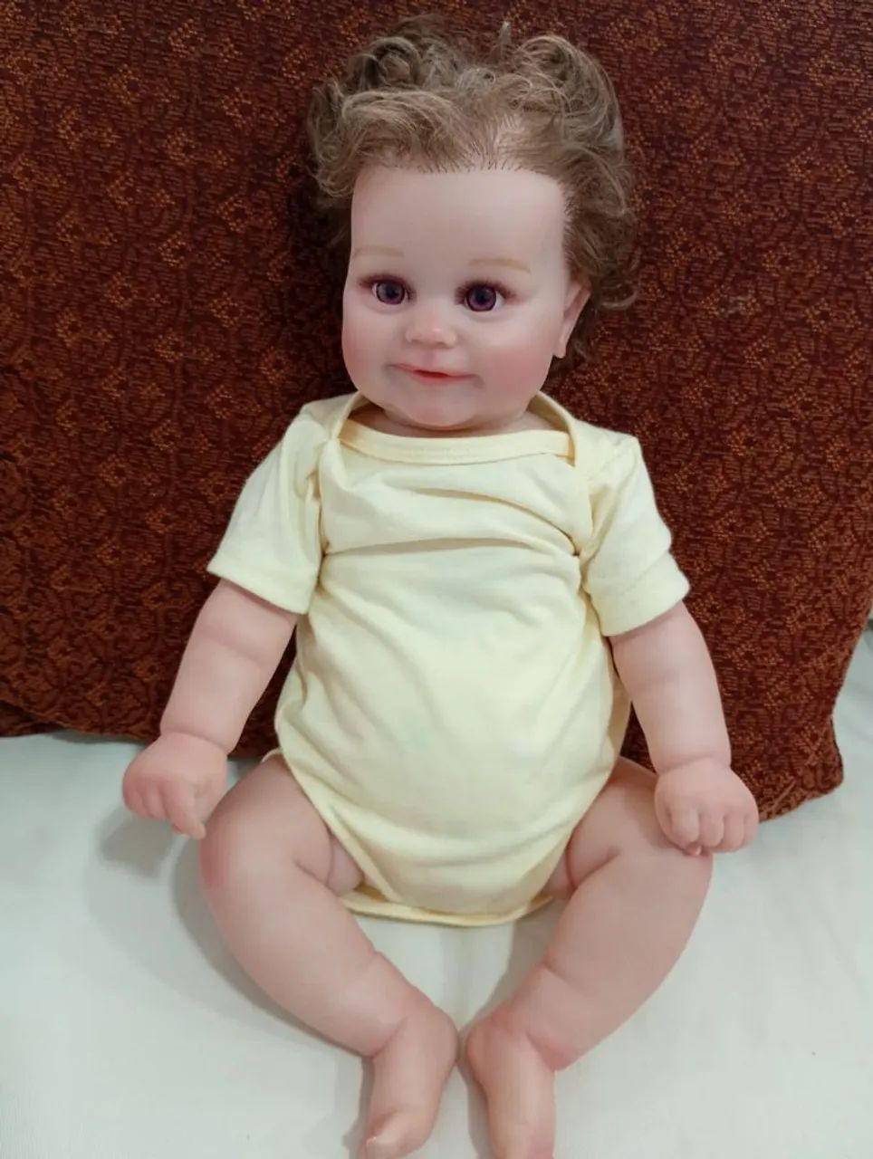 Boneca bebê Reborn realista