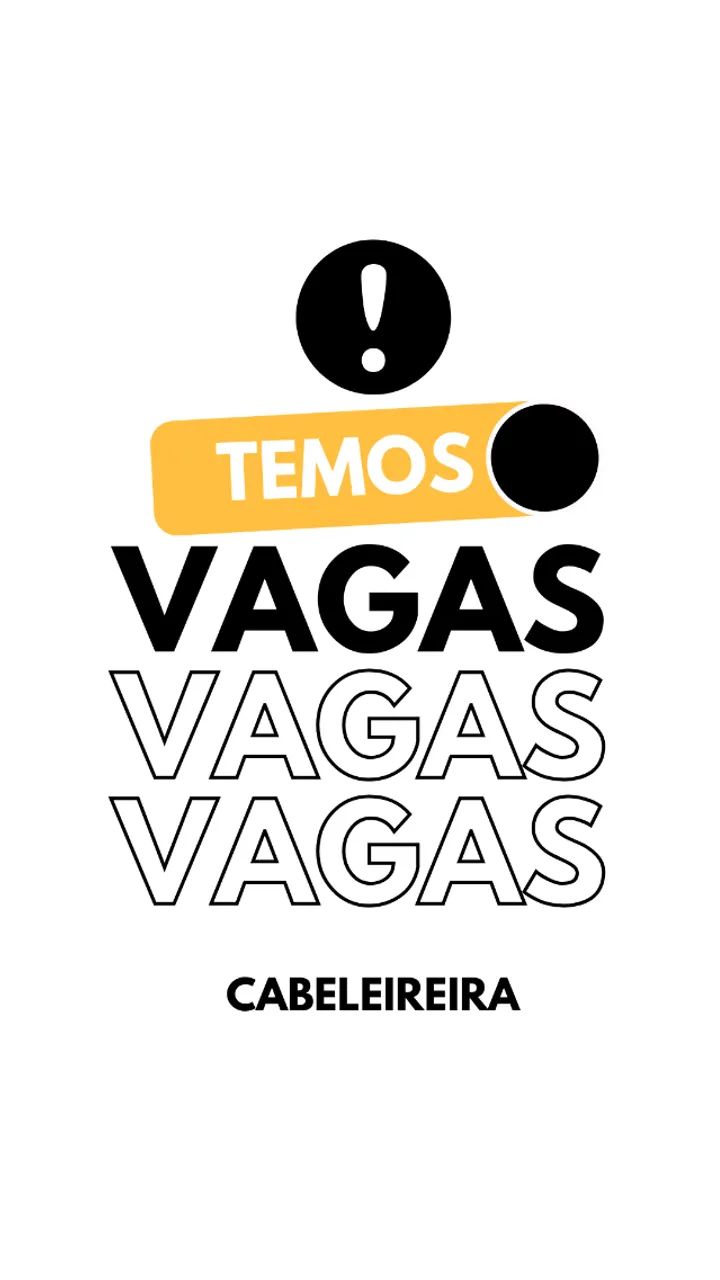 Estamos contratando Cabeleireira centro de floripa