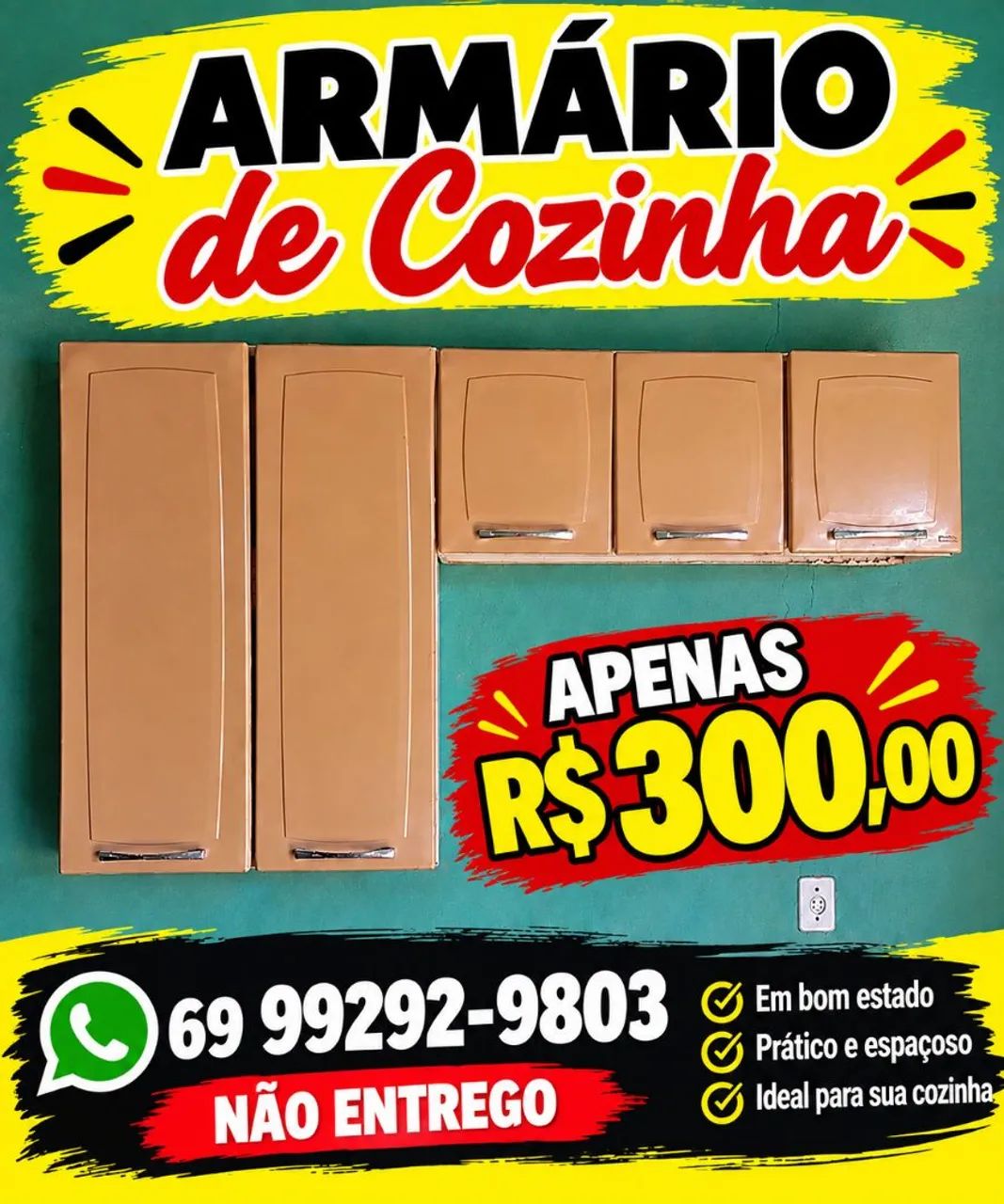 Armário de cozinha  - Foto 3