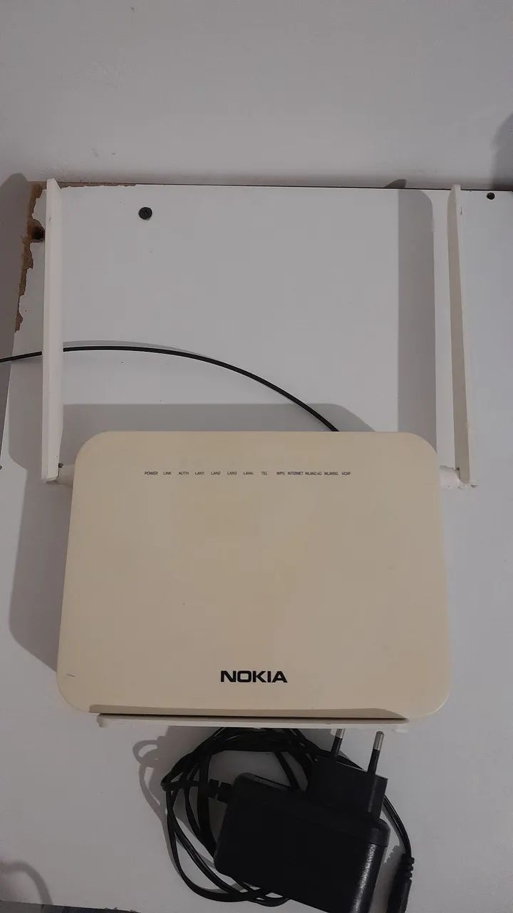 Modem/ roteador wifi Nokia 