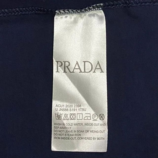 Camiseta Prada Azul Marinho. - Foto 5