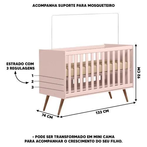 Berço/ Cama Ayla. - Foto 3