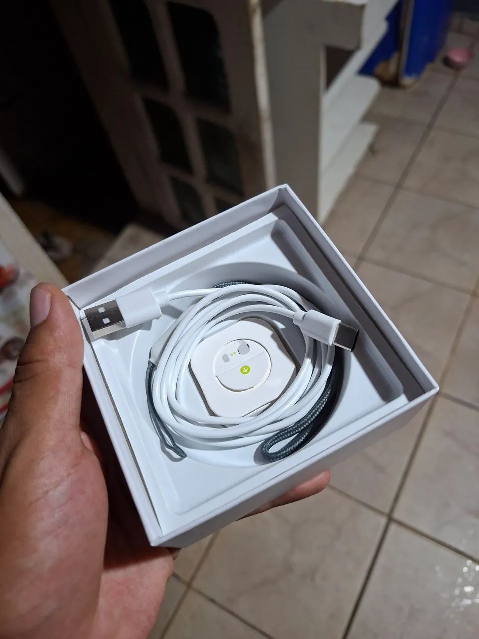 Fone Sem Fio Bluetooth Tipo AirPods Pro - Caixa e Cabo - Foto 4