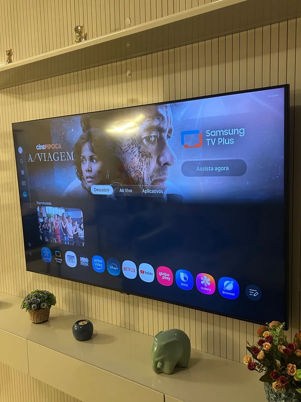 TV Samsung Crystal UHD 58 polegadas 4K - Foto 3