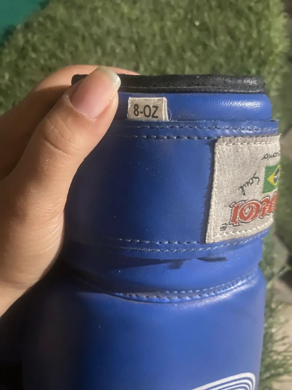 Luva SHIROI 8-OZ para prática de Boxe / Muay Thai COM ATADURA - Foto 2