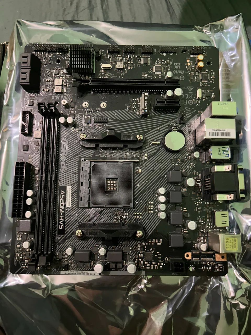 Placa mãe A520M-HVS AM4/DDR4 - Foto 2