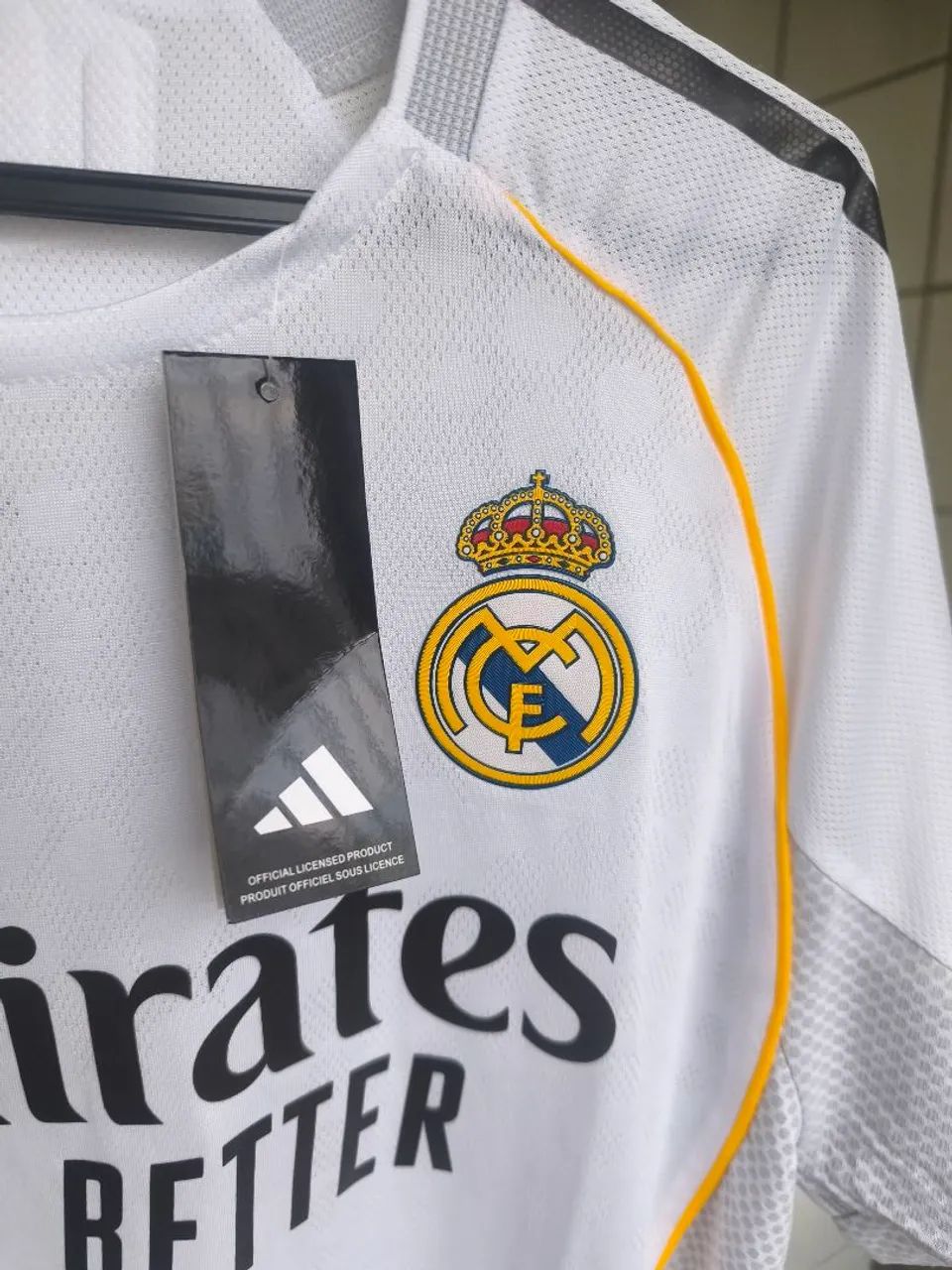 CAMISA VERSÃO JOGADOR REAL MADRID - 25/26 - Foto 3