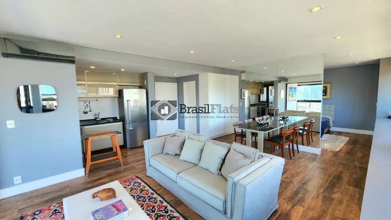 Flat com 1 dormitório para alugar, 85 m² por R$ 11.500/mês - Vila Olímpia - São Paulo/SP