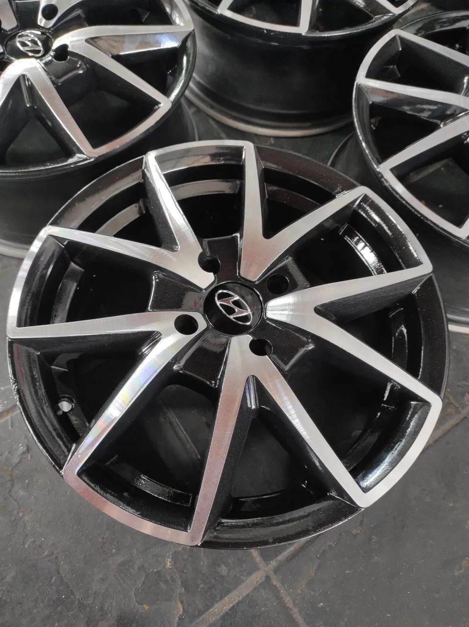 Rodas aro 15 serve HB 20/Onix/gol / argo - Foto 3