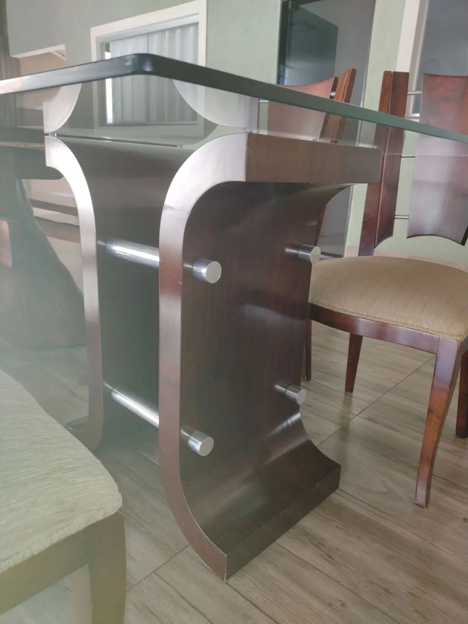 Mesa de jantar com 4 cadeiras  - Foto 2