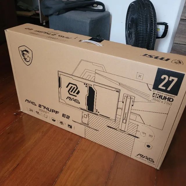  [Oportunidade] Monitor Msi Mag 274UPF E2, 27 pol, 4K, 160hz, 0.5ms (2 meses de uso) 