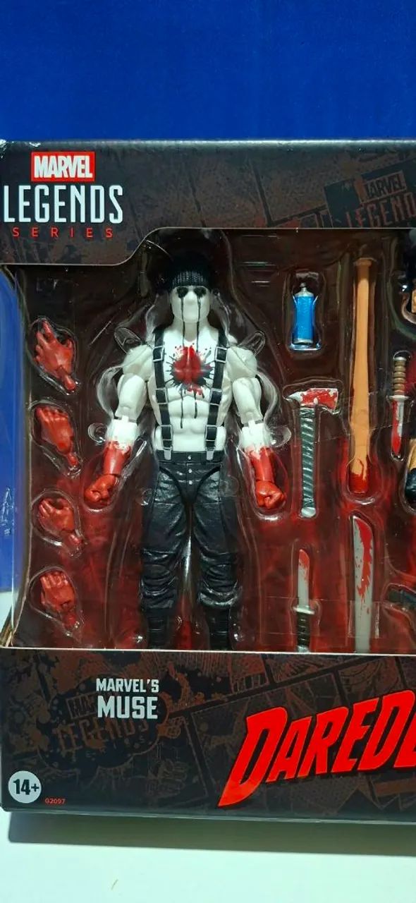 Marvel legends Bullseye e Muse-pack mercenário - Foto 2