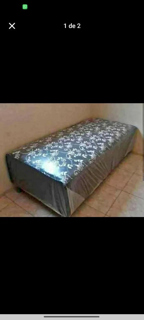 Vendo cama de solteiro 