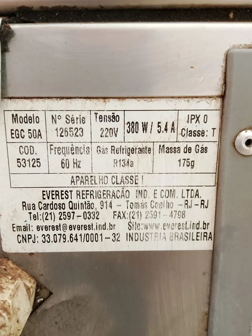 Vendo máquina de gelo seminova