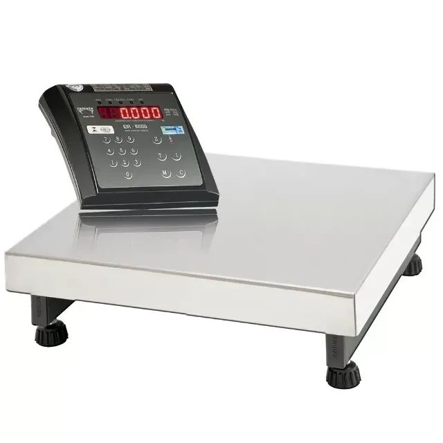 Balança Digital Plataforma 150kg Inmetro Ramuza 50g Sem Bateria - Foto 2