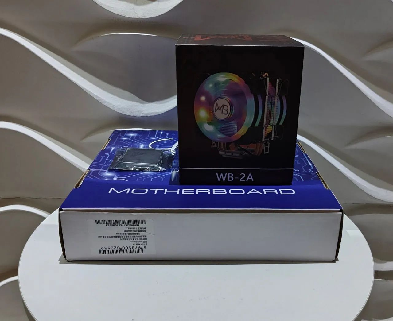 Kit Placa mãe Xeon X99 D4 Soyo, TPM 2.0 +  E5 2680v4 + Cooler Tower 2 fans RGB - Novo