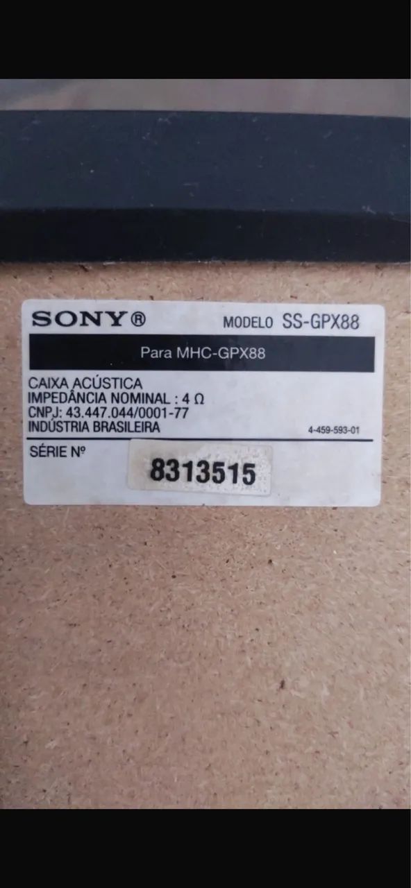 Caixas de som