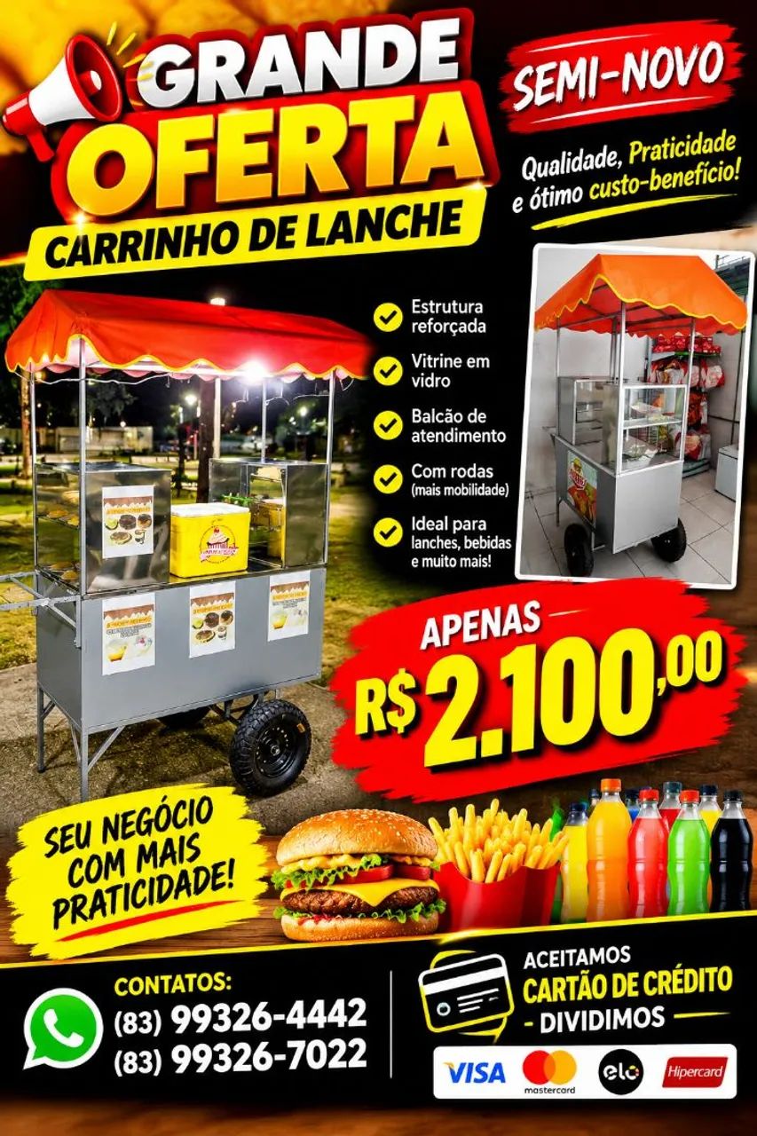 Carrinho de Lanche