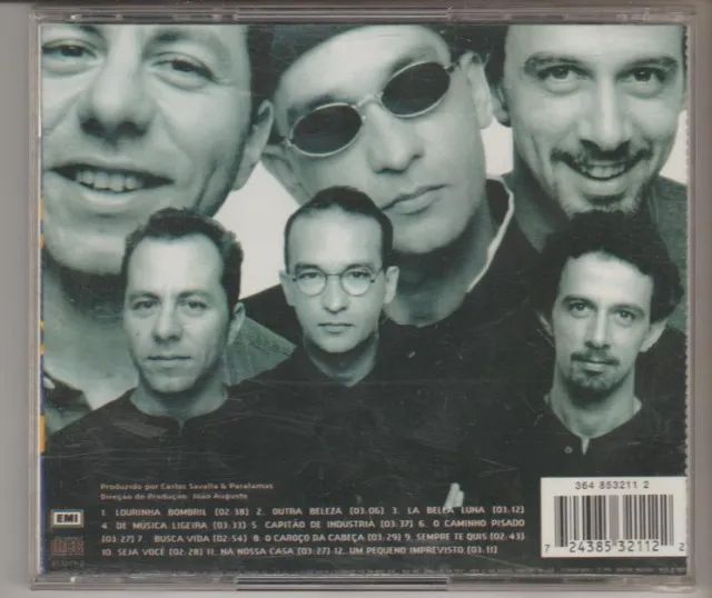 Cd Os Paralamas Do Sucesso, 9 Luas, 1996, EMI - Foto 2