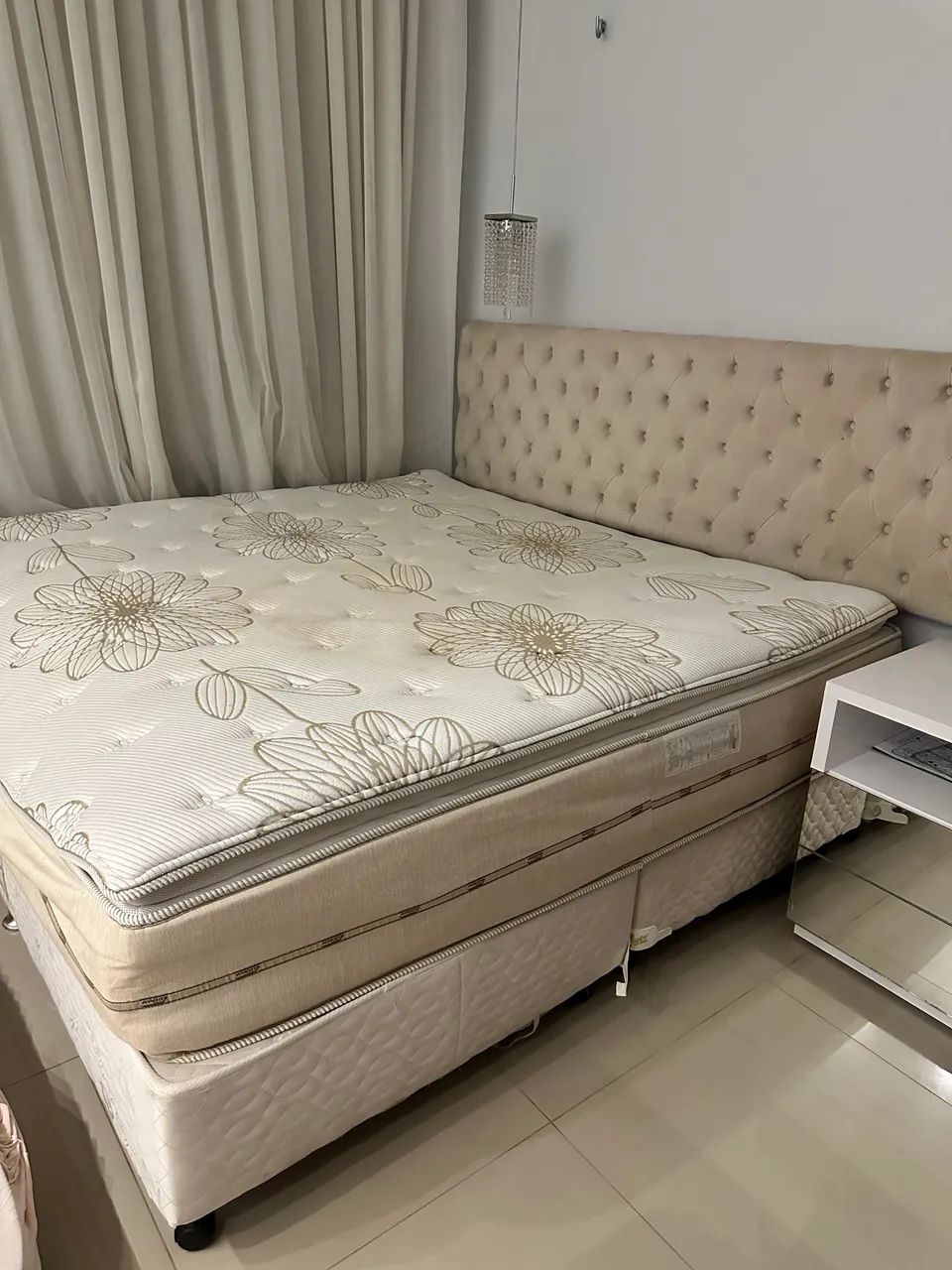 Colchão pulmatex com base da cama castor  - Foto 2