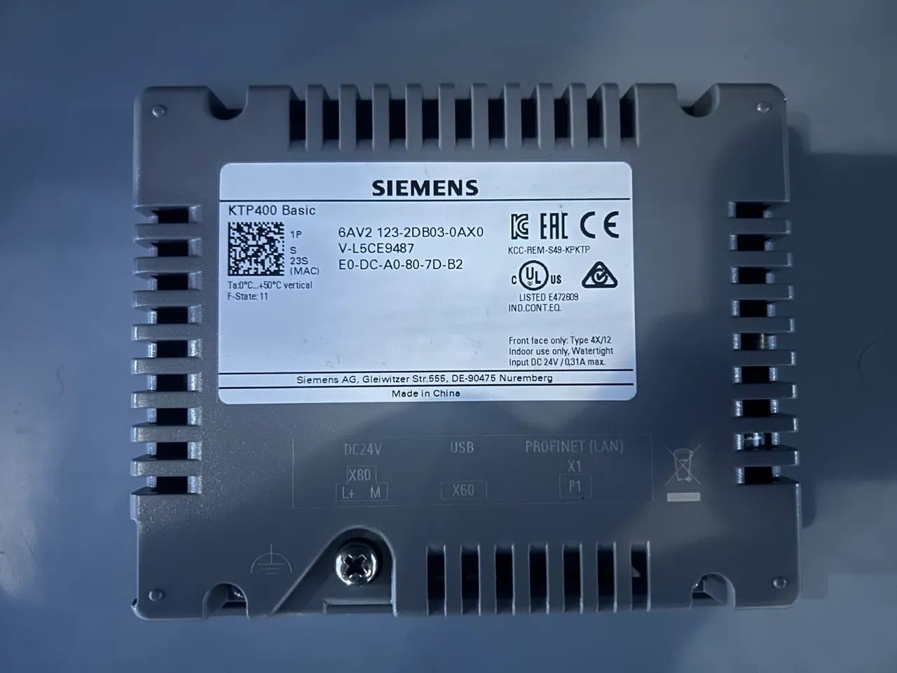 IHM Siemens KTP400 Basic  - Foto 3