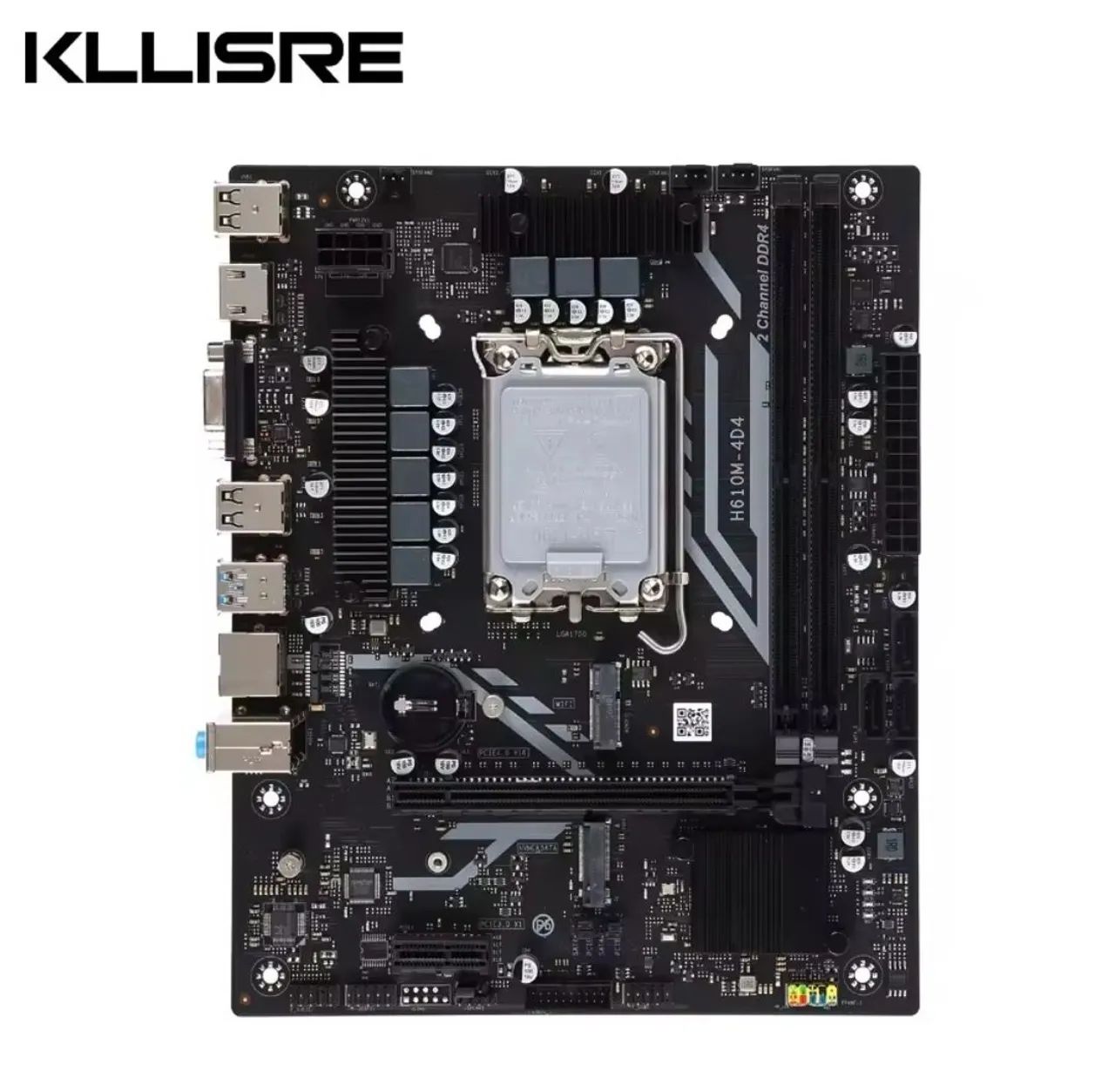 Placa H610M da Kllisre + 8gb DDR4