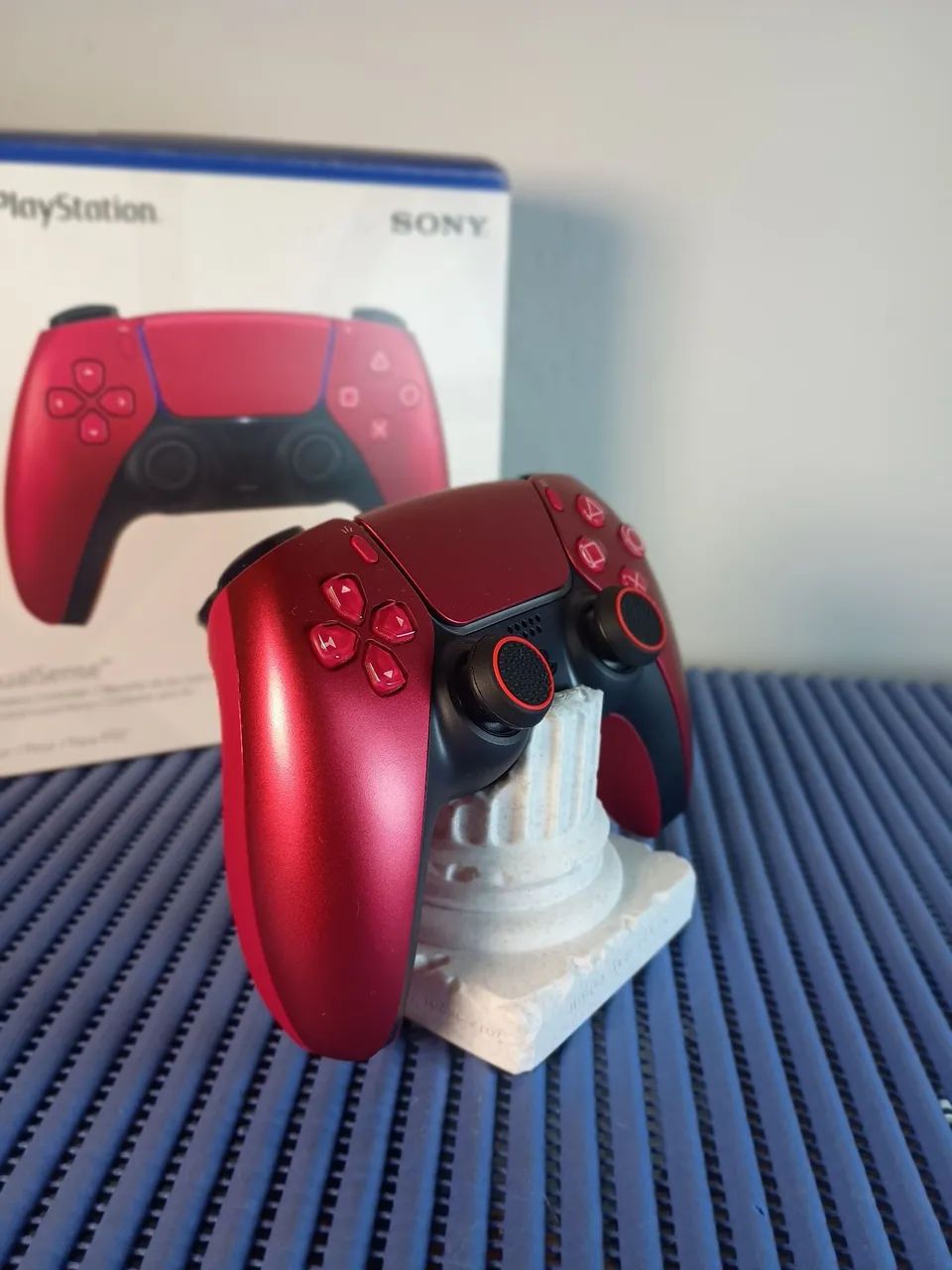 Dualsense Volcanic Red com TMR JS13pro+ - Foto 4