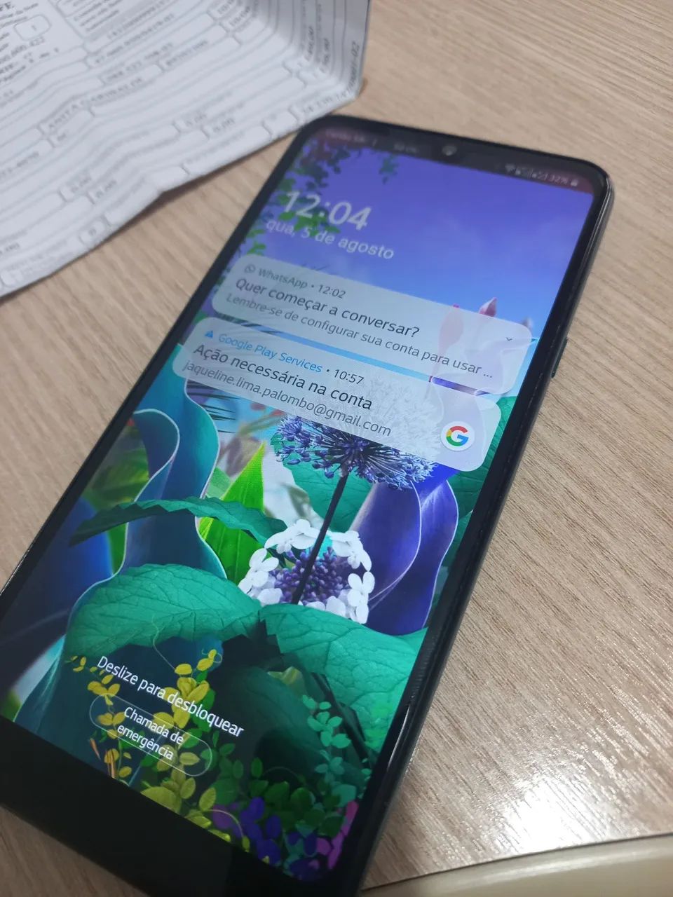 Smartphone LG K12 na Caixa pouco uso com Nota Fiscal  - Foto 3