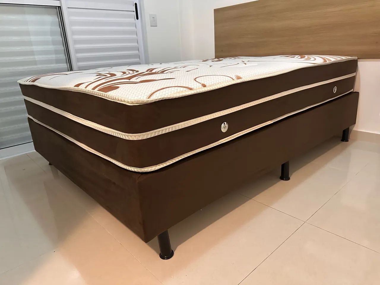 Cama casal NOVO 1.38x1.88 entrego  - Foto 2