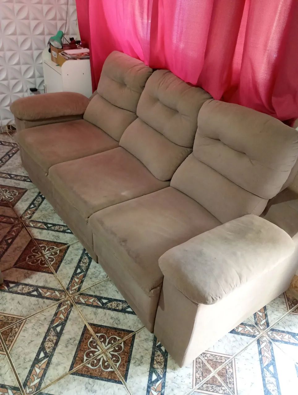 Conjunto 2 sofás de 3 lugares - Foto 4