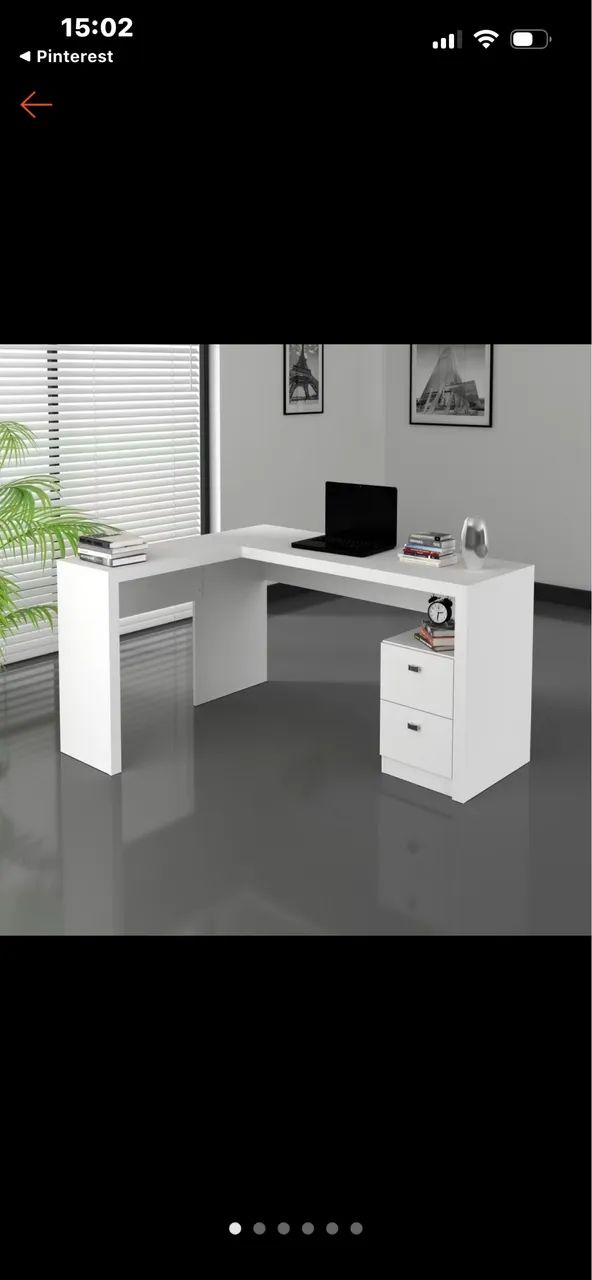 Mesa em L 